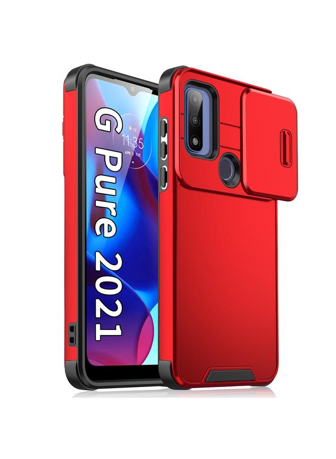 S-TOP Case For Motorola Moto G Power 2022 Sliding Camshield TPU + PC Phone Case - Image 1