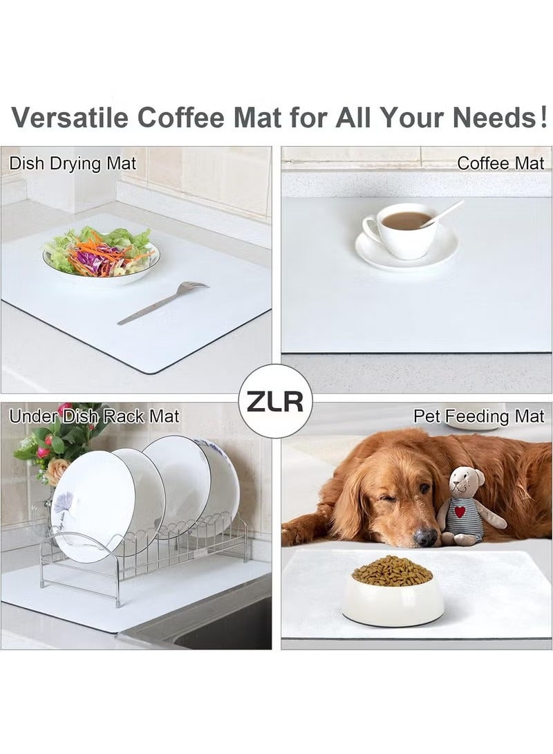 Anna 60x40cm Kitchen Counter Drainage Mat, Heat-Resistant and Quick-Drying, No Wash Required - Image 5