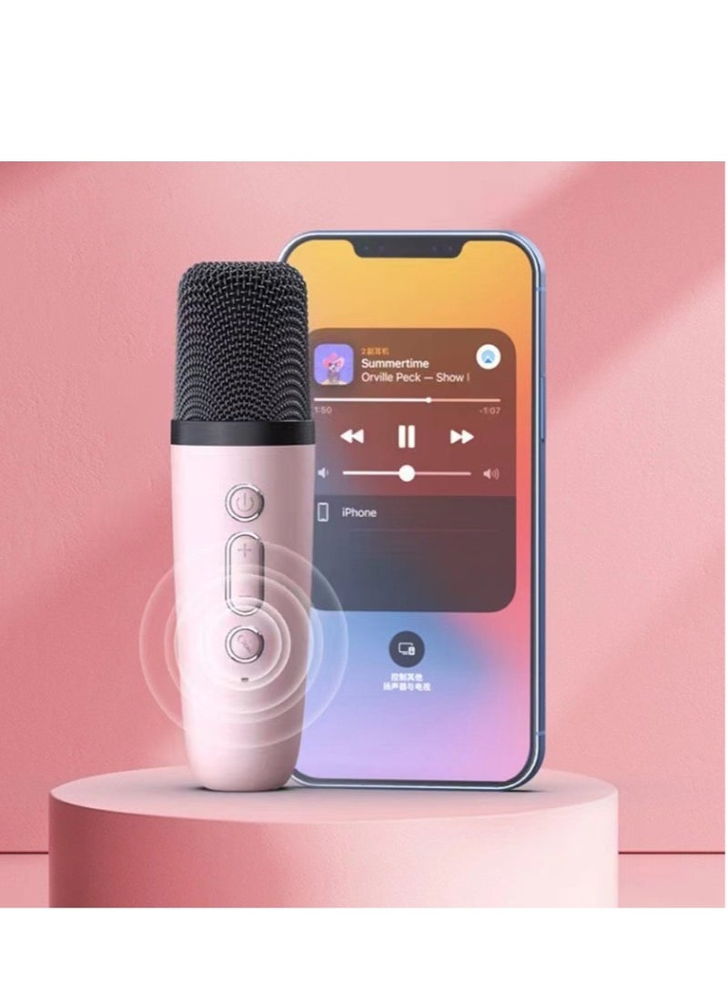 Bluetooth Audio Portable Wireless Microphone K-song Microphone Set - Image 3