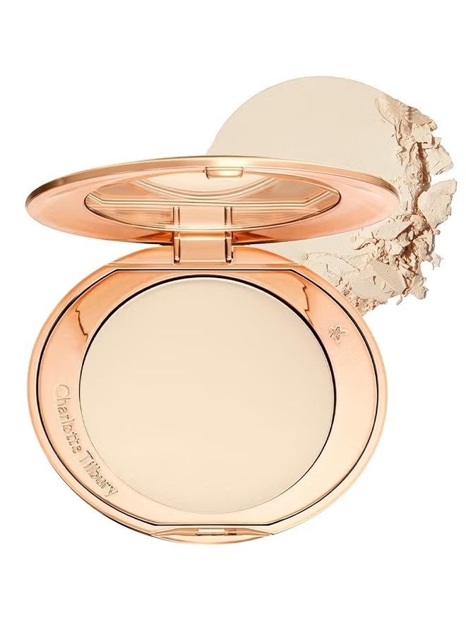 Charlotte Tilbury Airbrush Flawless Finish Powder, Long-Lasting Matte Finish - 1 Fair - Image 1