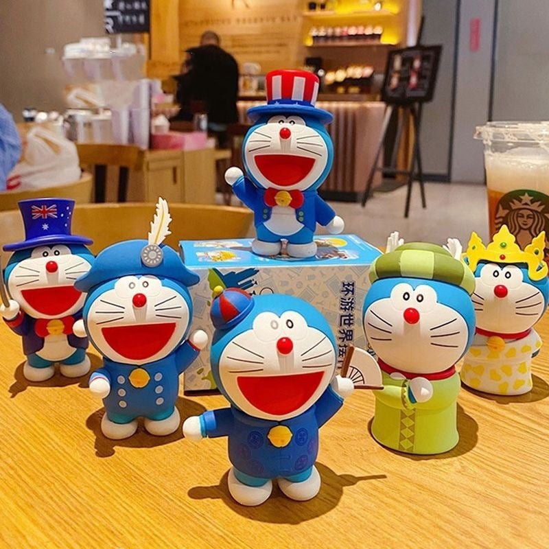 Doraemon World Travel Series Blind Box Action Figure - Image 2