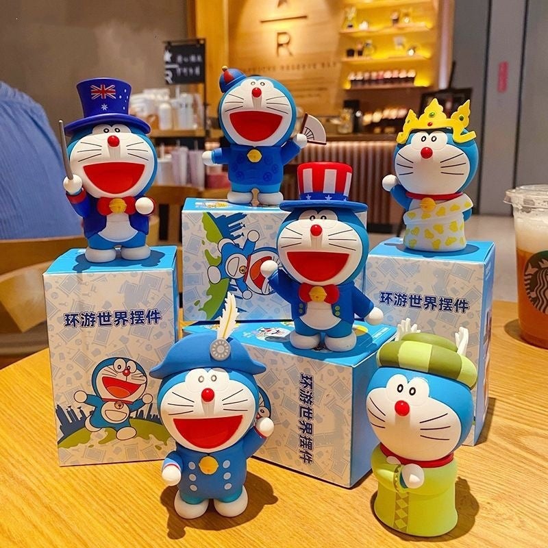 Doraemon World Travel Series Blind Box Action Figure - Image 3