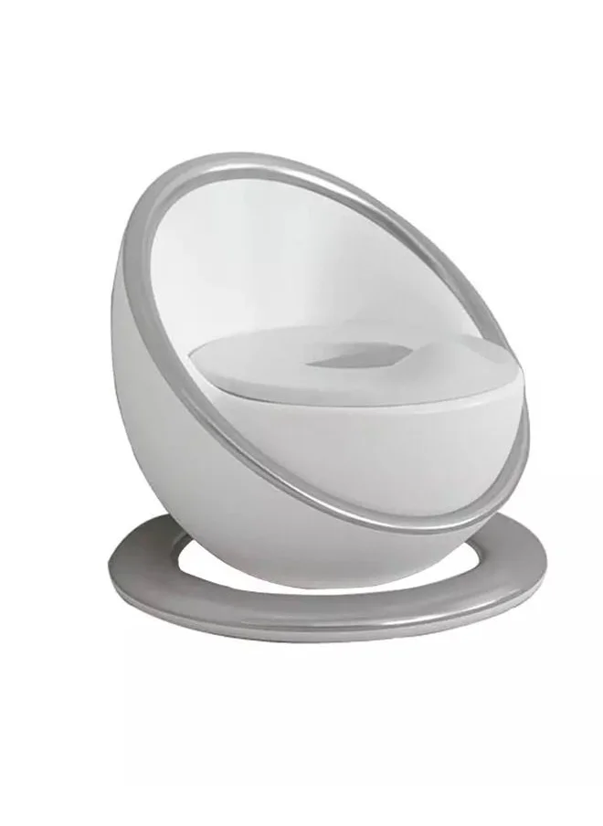 mini panda Space Tolly Potty Training Seat, Cool Gray
