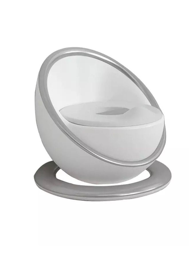 mini panda Space Tolly Potty Training Seat, Cool Gray - Image 5