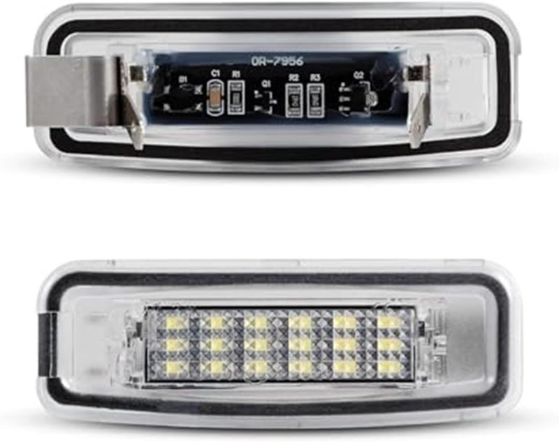 Wivplex 2Pcs White License Plate Light for Ford Focus MK1 - Image 1