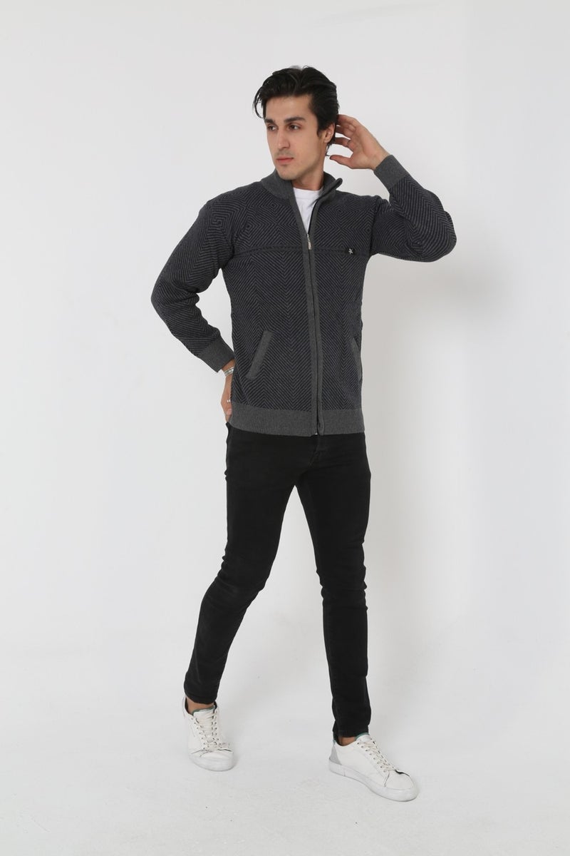 KMK Kombin KMK Combination Baba Super Oversized Knitwear Zippered Knitted Cardigan & Sweater  - Image 5