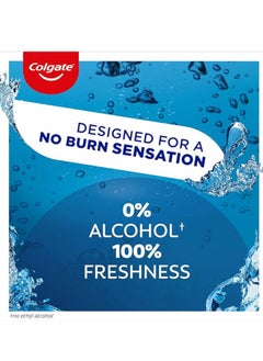 Colgate Pack Of 2 Colgate Plax Peppermint Mouth Wash 250 ml  - Image 5