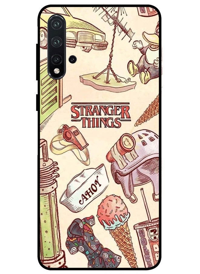 EYE CATCH Protective Case Cover For Huawei Nova 5 Premium Series Protective Case Cover For Huawei Nova 5 Stranger Things  - Image 1