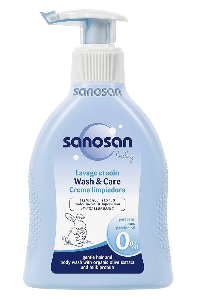 سانوسان سائل استحمام وشامبو للأطفال ٢٠٠ مل - Image 1