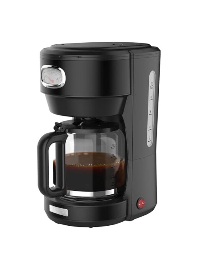 Westinghouse USA Retro Series 1.25L Coffee Maker – Black | Stylish Design with Brew Control, Pause-and-Pour Function, Permanent Filter (UAE Version) - 2 Years Warranty - Image 1
