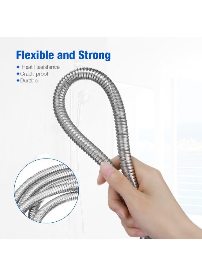 Rubik Extra Large Shower Hose, 5 Meters Shattaf Pipe For Toilet Handshower, Stainless Steel Flexible Explosion-Proof Encryption Hose  - Image 3