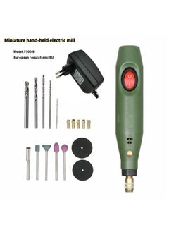 Generic DC12V Multi-functional Mini Electric Grinder Set Electric Drill Rotary Tool Kit for Milling Polishing Engraving Green  - Image 3