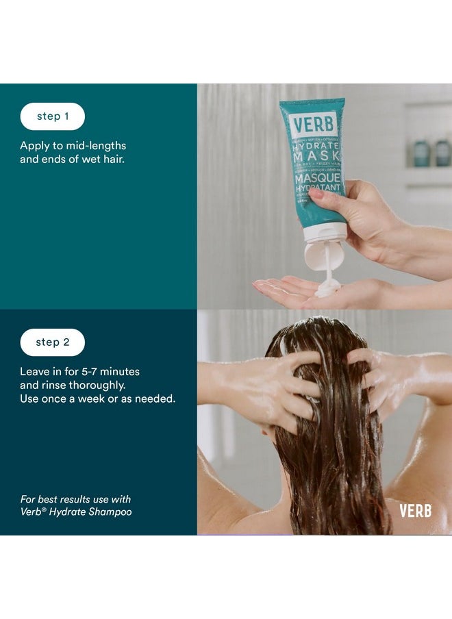 verb - VERB® Hydrate Mask Intense Hydration to Nourish Dry and Frizzy Hair, 6.8 oz - Image 1