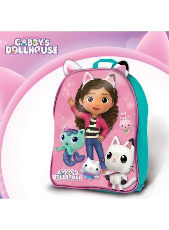 Gabby's Dollhouse Gabby's Dollhouse Backpack With Coloring And Drawing Kit  - Image 2
