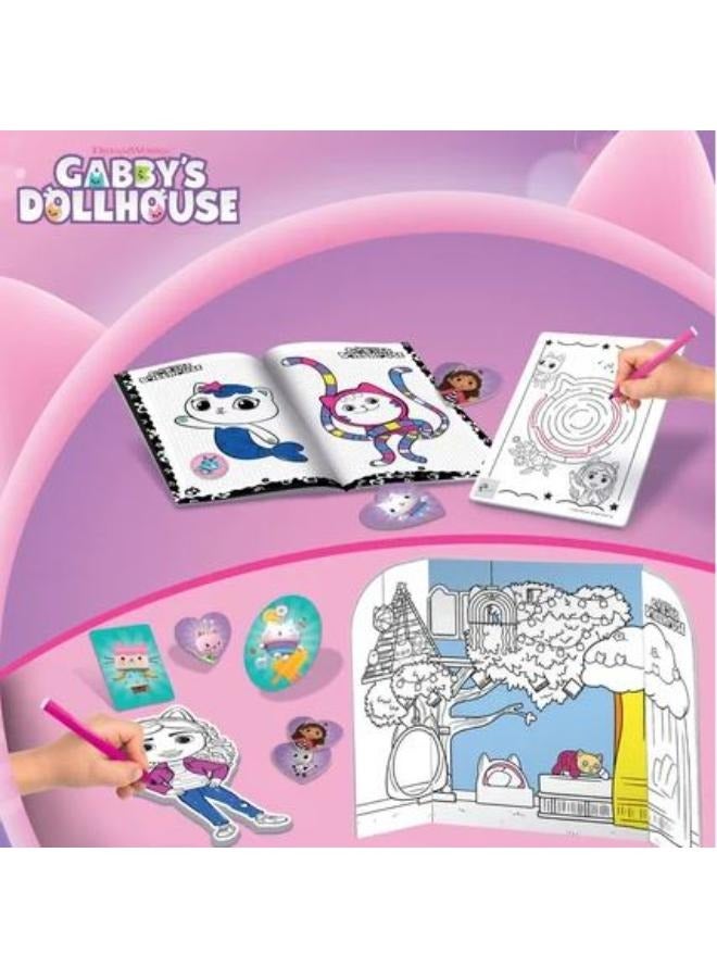 Gabby's Dollhouse Gabby's Dollhouse Backpack With Coloring And Drawing Kit  - Image 5