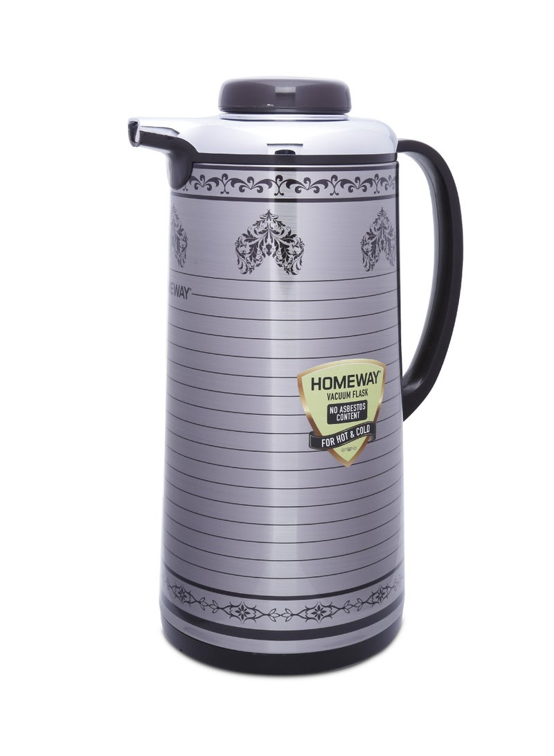 Homeway Vacuum Flask 1.6L – Double Wall Insulated Stainless Steel Bottle for Hot & Cold Drinks – Durable, Leak-Proof Thermos – Ideal for Travel, Office, and Outdoor Use - Image 1