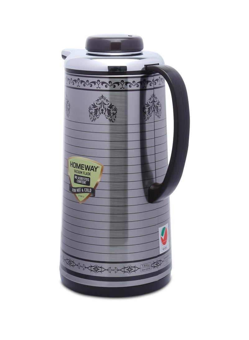 Homeway Vacuum Flask 1.6L – Double Wall Insulated Stainless Steel Bottle for Hot & Cold Drinks – Durable, Leak-Proof Thermos – Ideal for Travel, Office, and Outdoor Use - Image 2