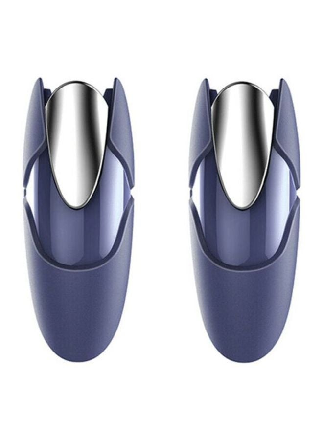 EHOME 2-Piece Gamepad Trigger Controller - Blue/Silver - Wireless - Image 2