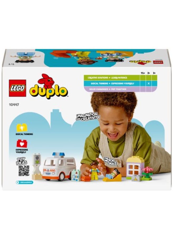LEGO Ambulance With Driver Building Set  - Image 2