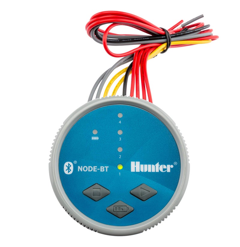 HUNTER SPW Hunter Node-BT-400 Four Zone Bluetooth Enabled Irrigation Controller 4 Station 9V Timer NODEBT400  - Image 1