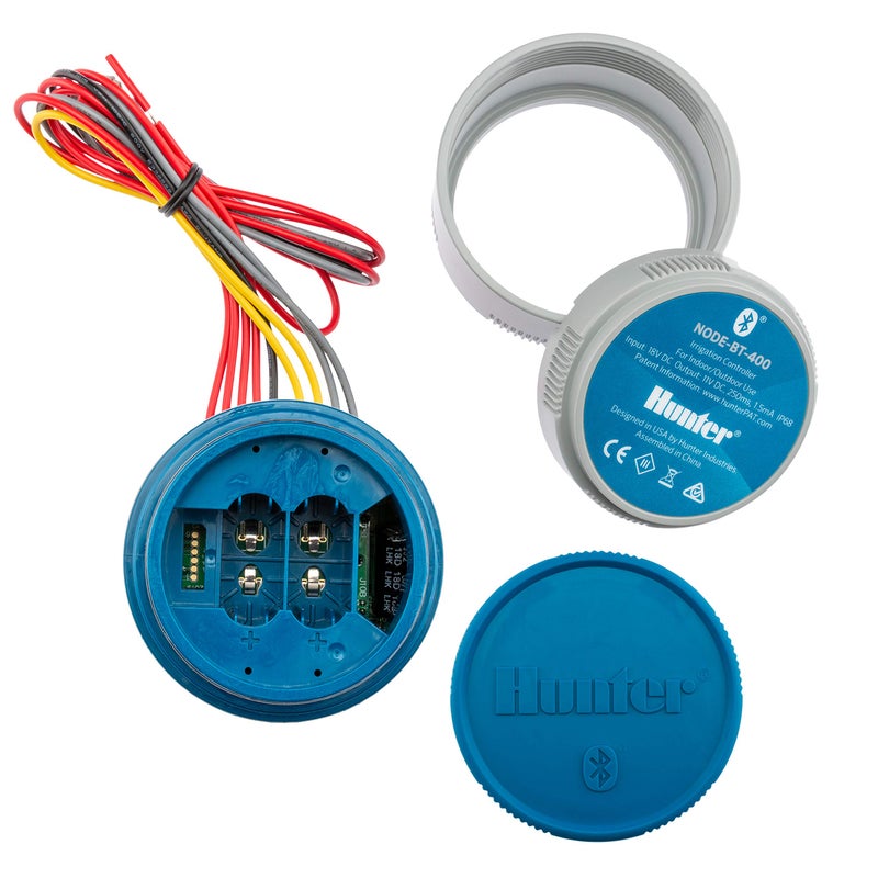 HUNTER SPW Hunter Node-BT-400 Four Zone Bluetooth Enabled Irrigation Controller 4 Station 9V Timer NODEBT400  - Image 2