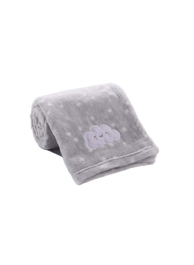 CREVENT 30''X40'' Cute Cozy Fluffy Warm Baby Blanket For Boys Infants Toddlers' Bedding Crib Cot Stroller Baby Shower Birthday Newborn'S Gift Grey Cloud - Image 2