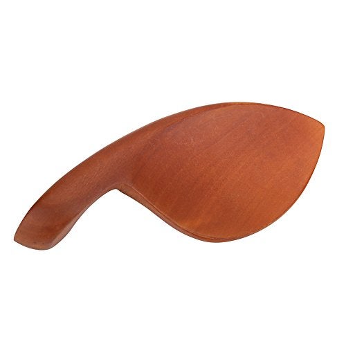 VGEBY 4/4 Wood Violin Parts with Chin Rest Endpin Tailpiece Cork Wood Tuning Pegs Screw Tail Gut Violin Accessory Kit Violin Accessories Violin Tailpiece Violin Tailpiece Chinrest For 4/4 Violin - Image 4