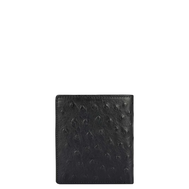 Da Milano black Bifold Vertical Men's Wallet for Men | Best Price UAE