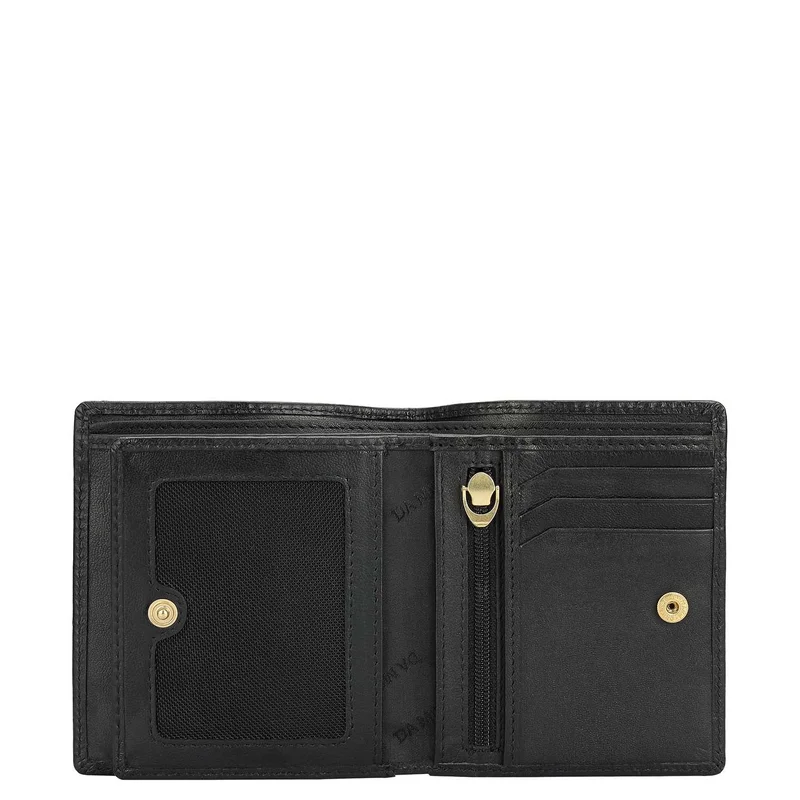Da Milano black Bifold Vertical Men's Wallet for Men | Best Price UAE