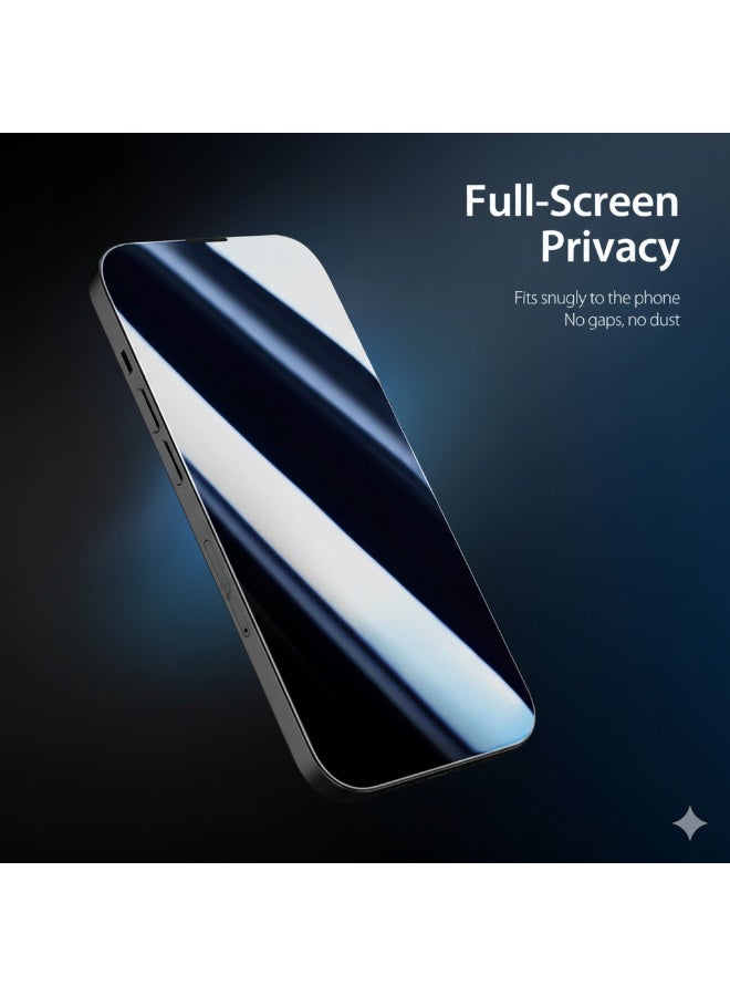 بروستايل واقي شاشة الخصوصية لجهاز iPhone 14 Pro Max - زجاج مقسّى مضاد للتجسس بزاوية 30 درجة، صلابة 9H، حماية ممتازة مقاومة للخدش - Image 3