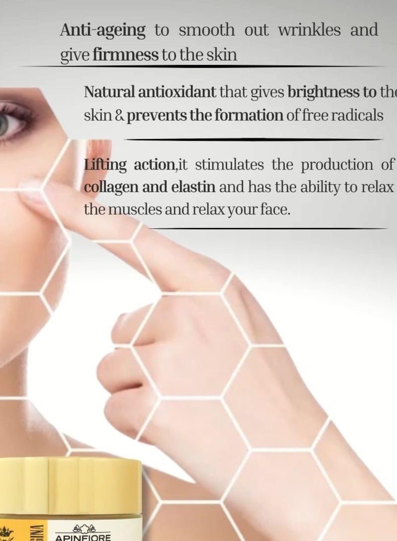 Apinfiore Bee Venom Skincare Duo – Anti-Aging, Lifting & Firming Serum + Cream - Image 5