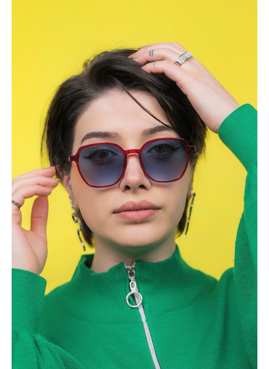 Focus On Frodo Red Sunglasses  - Image 1