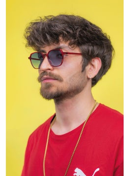 Focus On Frodo Red Sunglasses  - Image 4