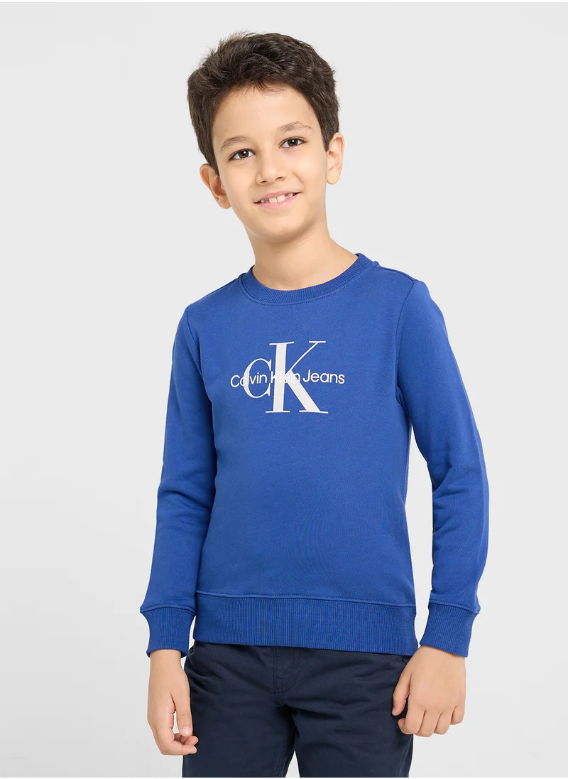 Calvin Klein Jeans CK MONOGRAM TERRY CN