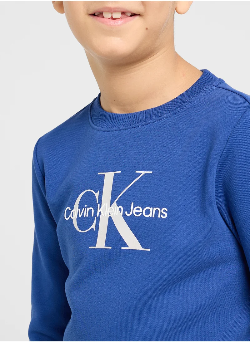 Calvin Klein Jeans CK MONOGRAM TERRY CN