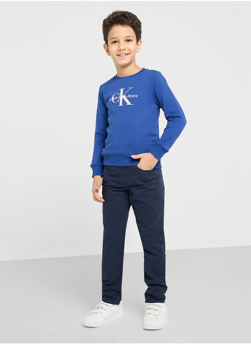 Calvin Klein Jeans CK MONOGRAM TERRY CN