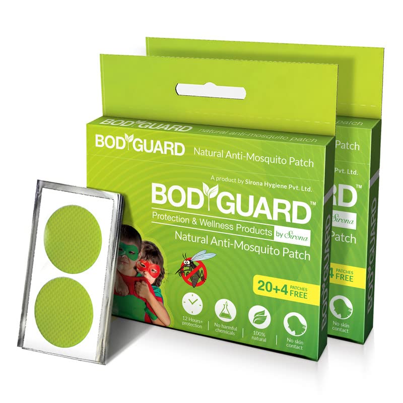 Bodyguard Natural Anti Mosquito Repellent Patches - 48 Patches - Image 1