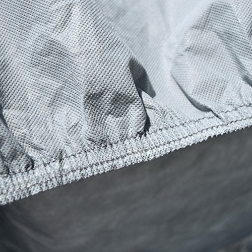 Budge Duro 3 Layer SUV Cover, Water Resistant, Scratchproof, Dustproof Cover, Fits SUVs up to 17'5", Gray - Image 3