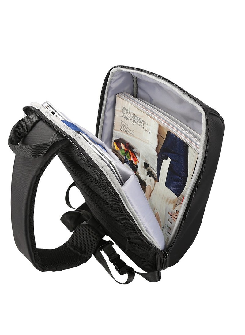 KINGSONS - Business Shoulder Crossbody Bag 13 inches - Image 1