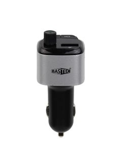 BASTEC Car Charger with 2 USB and PD Ports with MP3 Audio Adapter