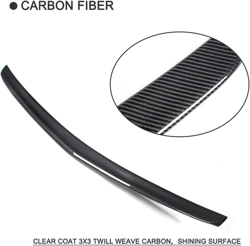 Wivplex Carbon Fiber Rear Spoiler for Mercedes-Benz E Class - Image 2