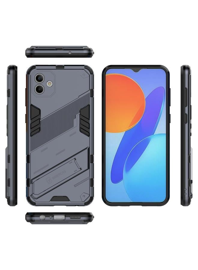 اس-توب جراب لهاتف Samsung Galaxy A04 4G Punk Armor 2 في 1 PC + جراب هاتف مقاوم للصدمات من مادة TPU - Image 2