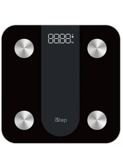 iStep Wireless Smart Body Scale, Set Goals, Track Progress With Your Health Data, And Get Instant Readouts On 15 Body Health Metrics.