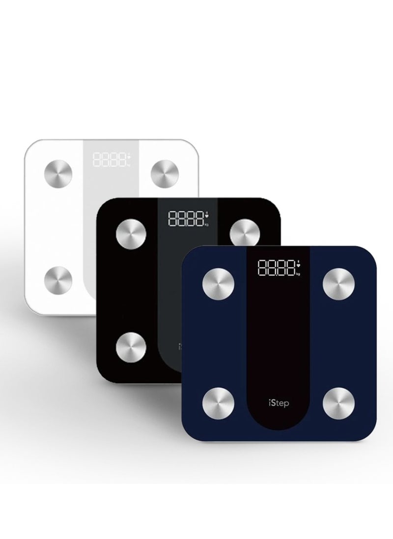 iStep Wireless Smart Body Scale, Set Goals, Track Progress With Your Health Data, And Get Instant Readouts On 15 Body Health Metrics.
