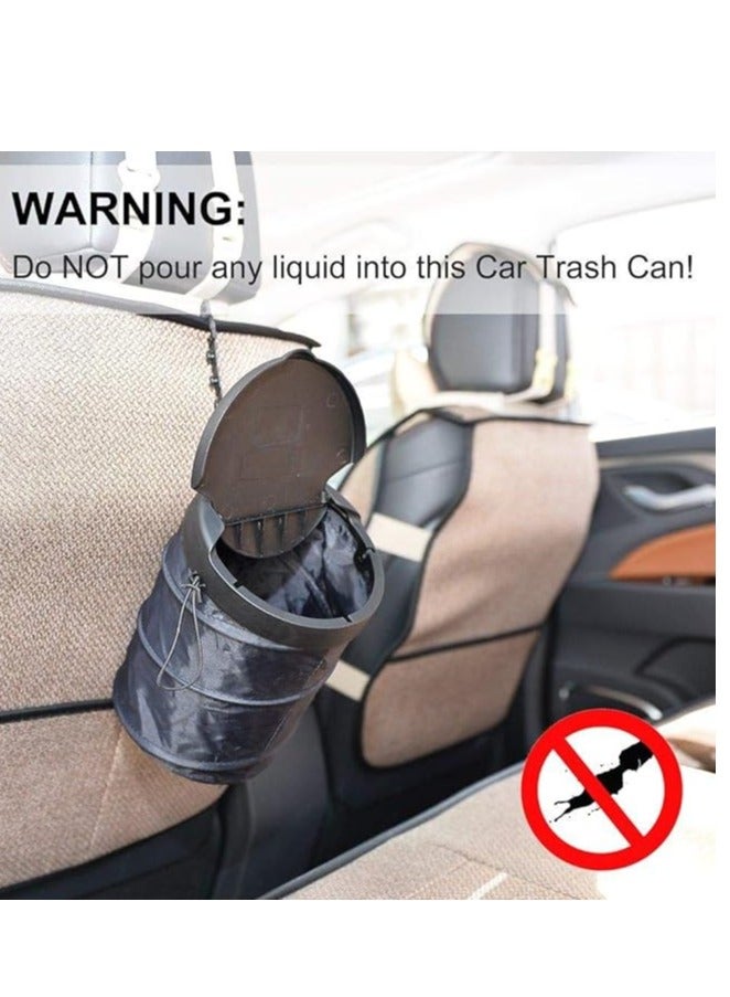 Generic Car Trash Bin Garbage Container Storage Bag with Drying Microfiber Towel 3040 Pack Of 2  - Image 5
