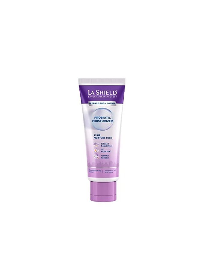 لا شيلد لوشن مرطب للجسم بروبيوتيك من لا شيلد يعيد ميكروبيوم البشرة 72 ترطيبًا ملمسًا ناعمًا كالحرير لجميع أنواع البشرة 100 مل - Image 1