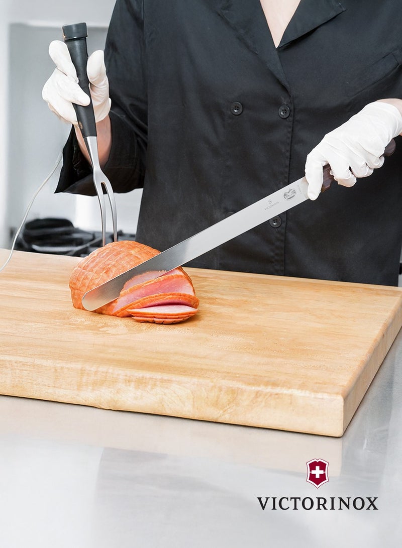 Victorinox 14 inches High Quality Shawarma Knife, Ham Slicer Knife with Straight Edge and Maple Wood Handle - 5.4200.36 - Image 3