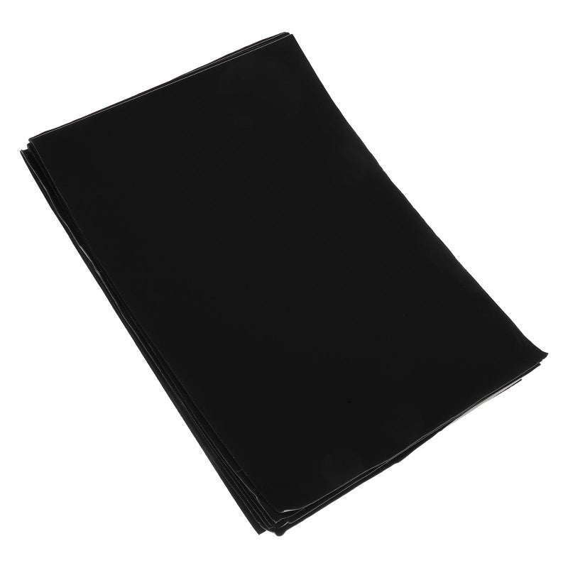 A4 Black Self Adhesive Velvet Fabric Sheets 10 Pack for DIY Crafts Jewelry Box Liner - Image 2
