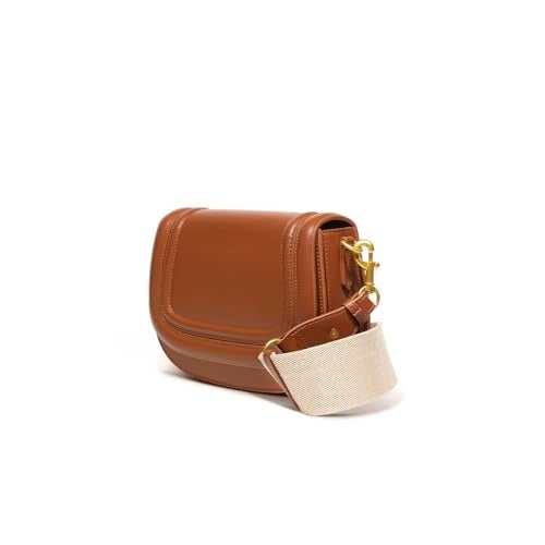 FASTFAIRY Trendy Vegan Leather Crossbody Purse: Brown Small Shoulder Bag with Adjustable Straps - Young Professional Women - Casual Date Commute - Image 2