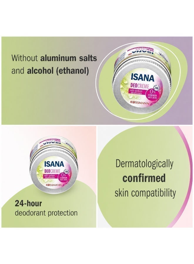 ROSSMANN Deodorant Cream 24h Protection with Baking Soda – Aluminum Free, Alcohol Free, Long-Lasting Odor Control, Gentle on Skin - Image 5